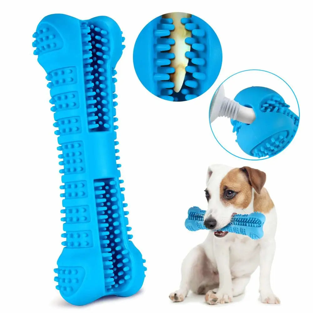 Soft Rubber Dog Toothbrush
