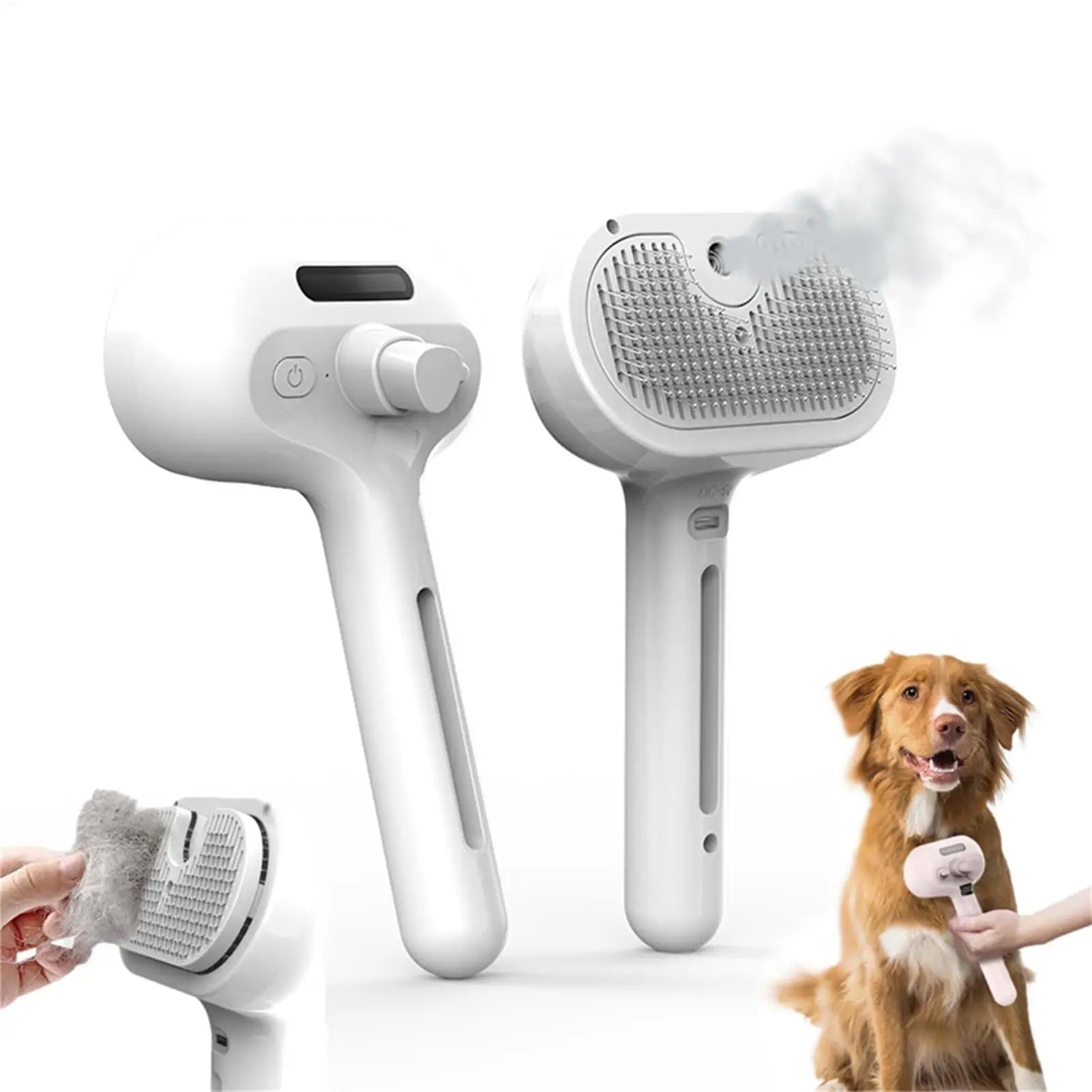 Pet Steam Grooming Comb